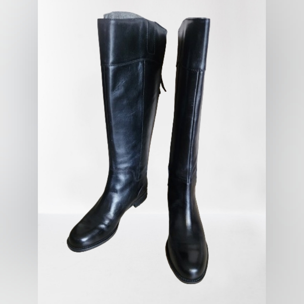 NIB Black Nine West Riding Boots